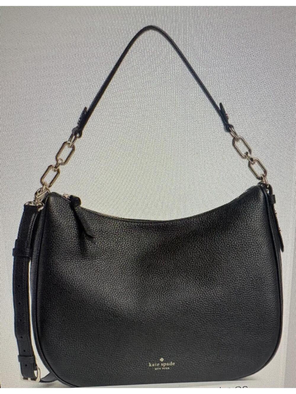 Kate Spade Mulberry Street Vivian Shoulder Bag Black Leather NWT
